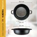 Panela Briebe Black Titanium PT1142-36 Panela Briebe Black Titanium PT1142-36 Preto