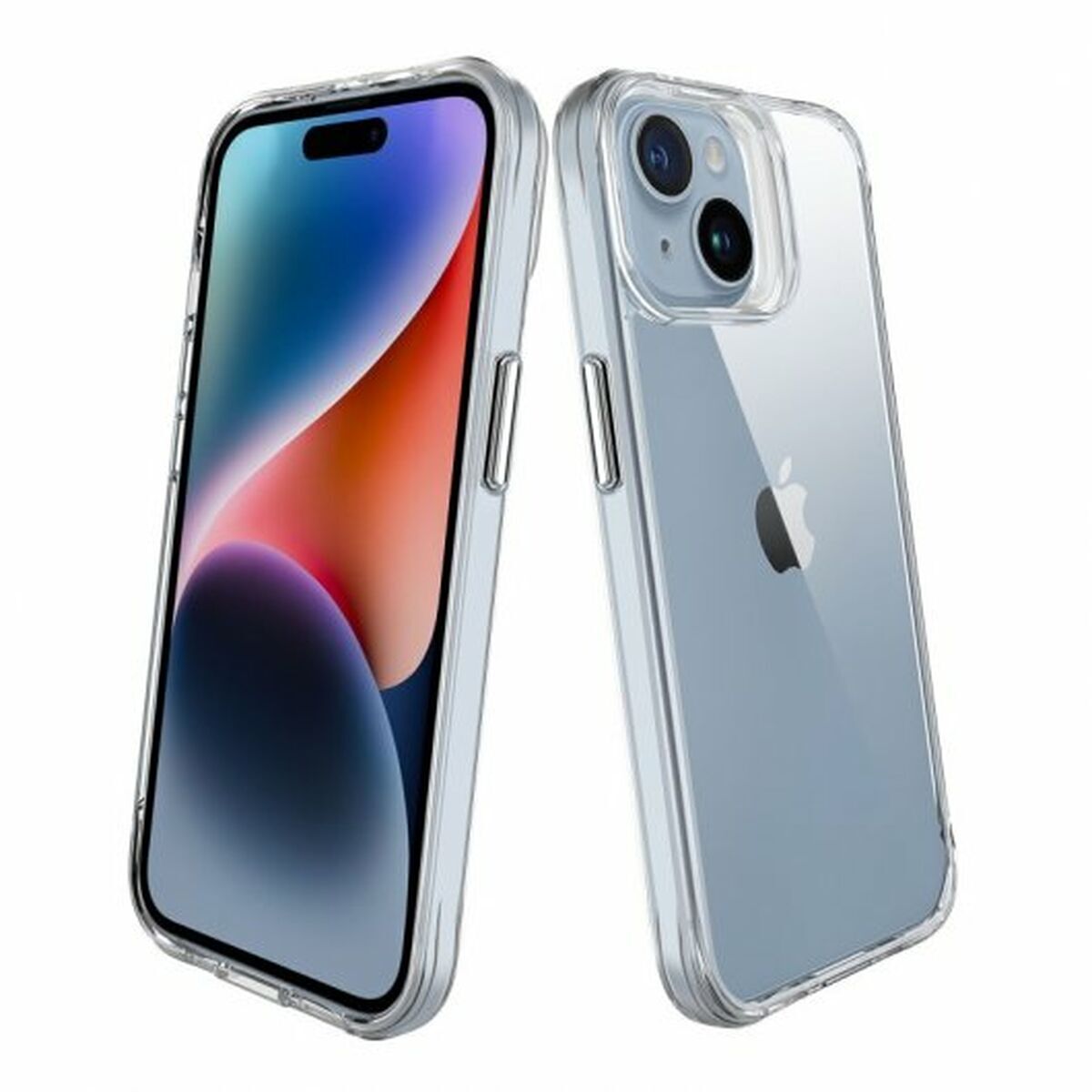 Capa para telemóvel muvit iphone 15 plus transparente apple