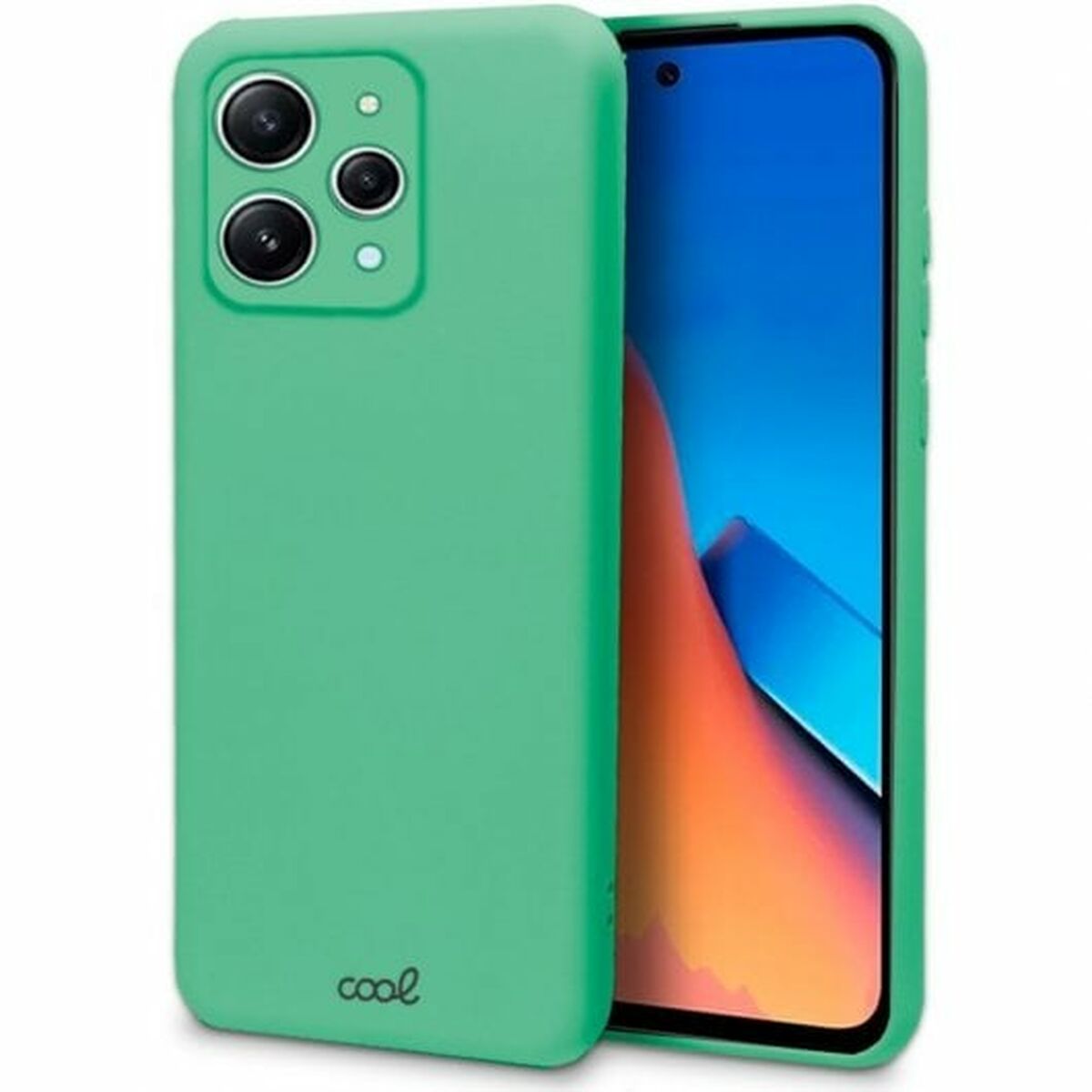 Capa para telemóvel cool redmi 12 verde xiaomi