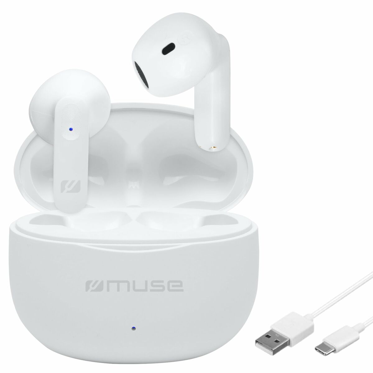 Auriculares com microfone M270TWS BLANCO