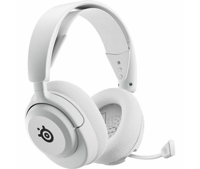 Auriculares com microfone steelseries arctis nova 5x branco