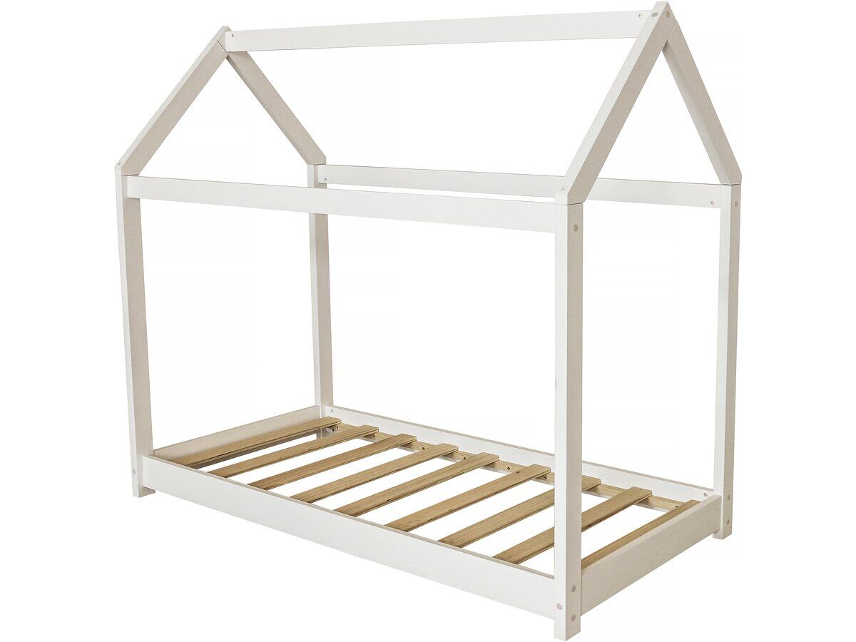 Cama cabine para enfants "camilla" - 140 x 70 cm - blanche