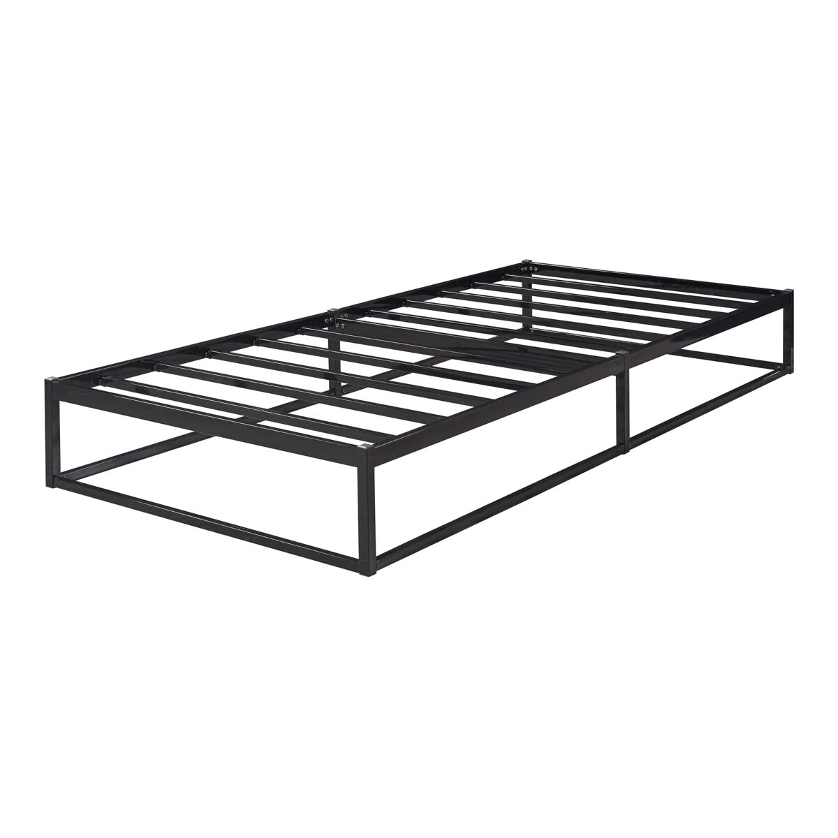 Cama metálica Trerunta com estrado