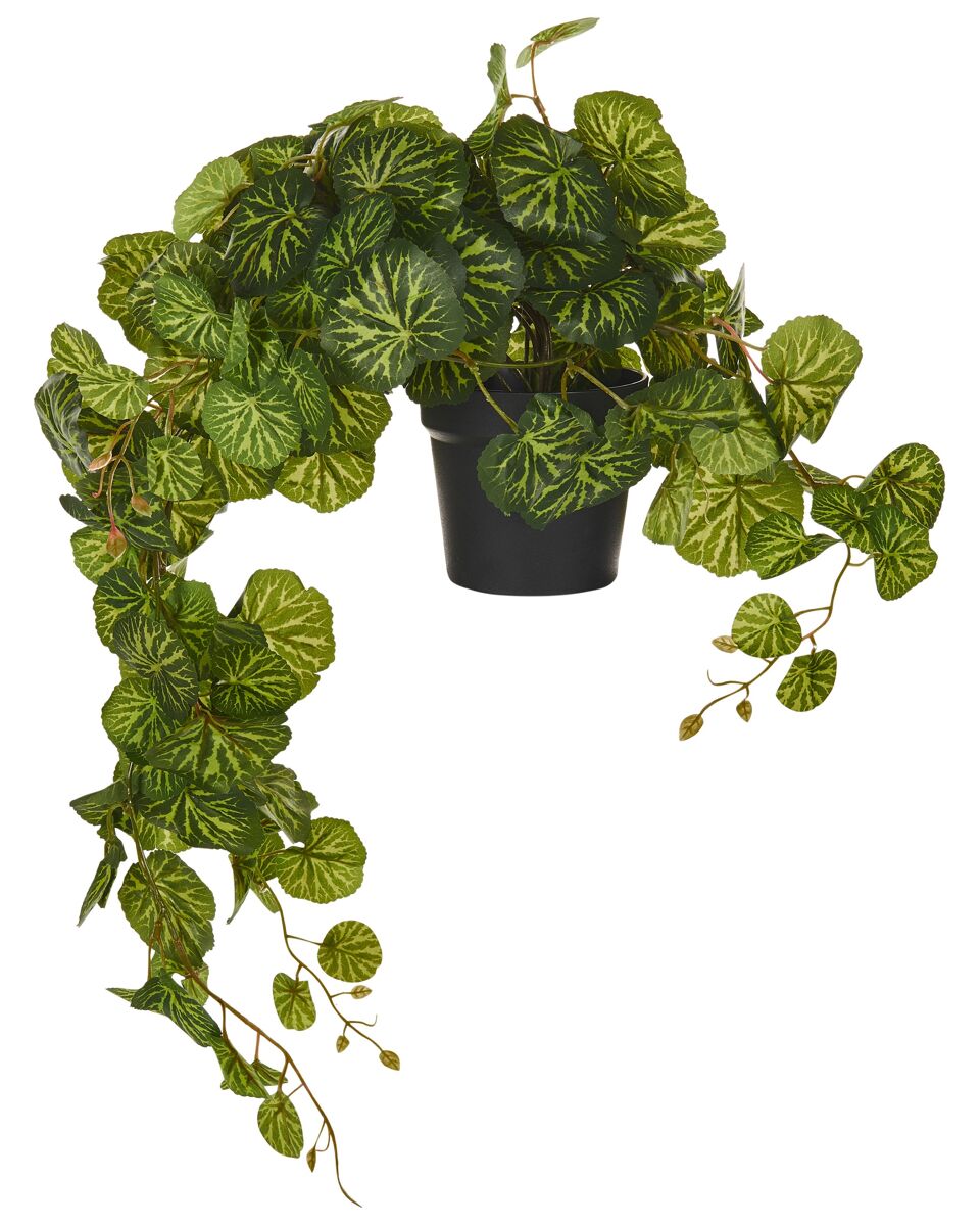 Beliani Planta artificial STRAWBERRY BEGONIA