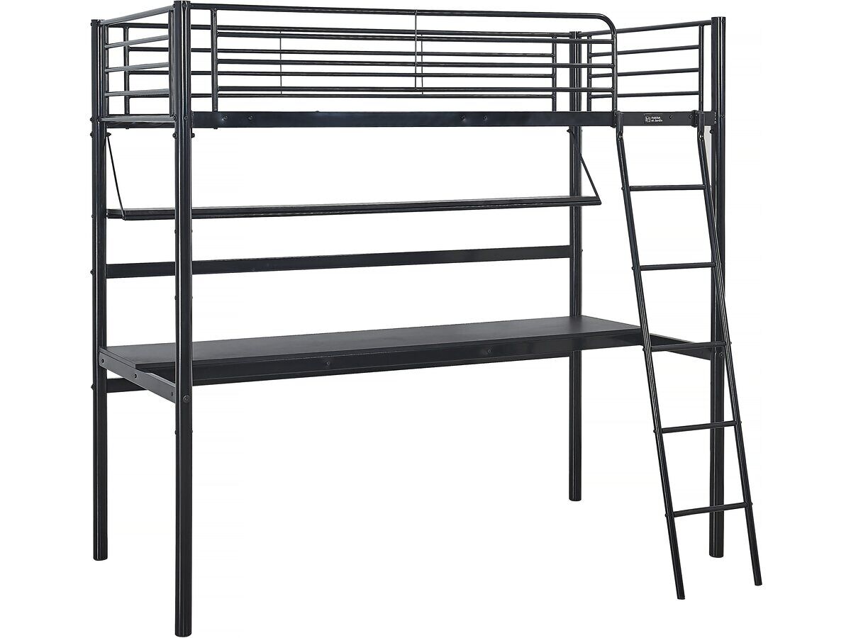 Cama alta com secretária 190x90