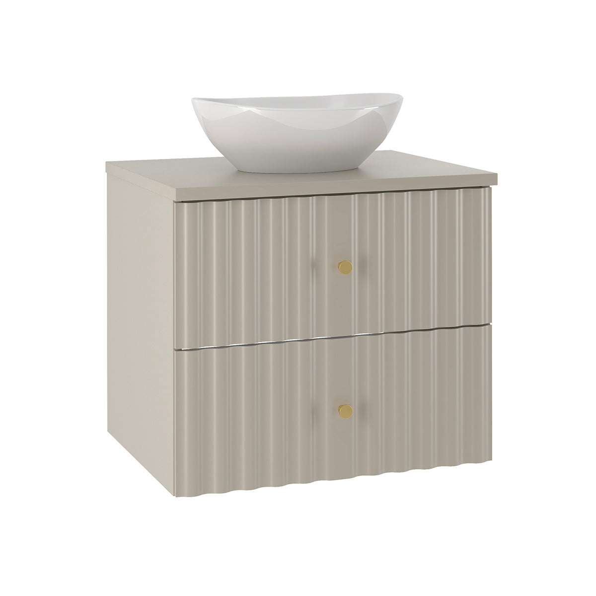 Móvel lavatório simples 60cm izae caxemira