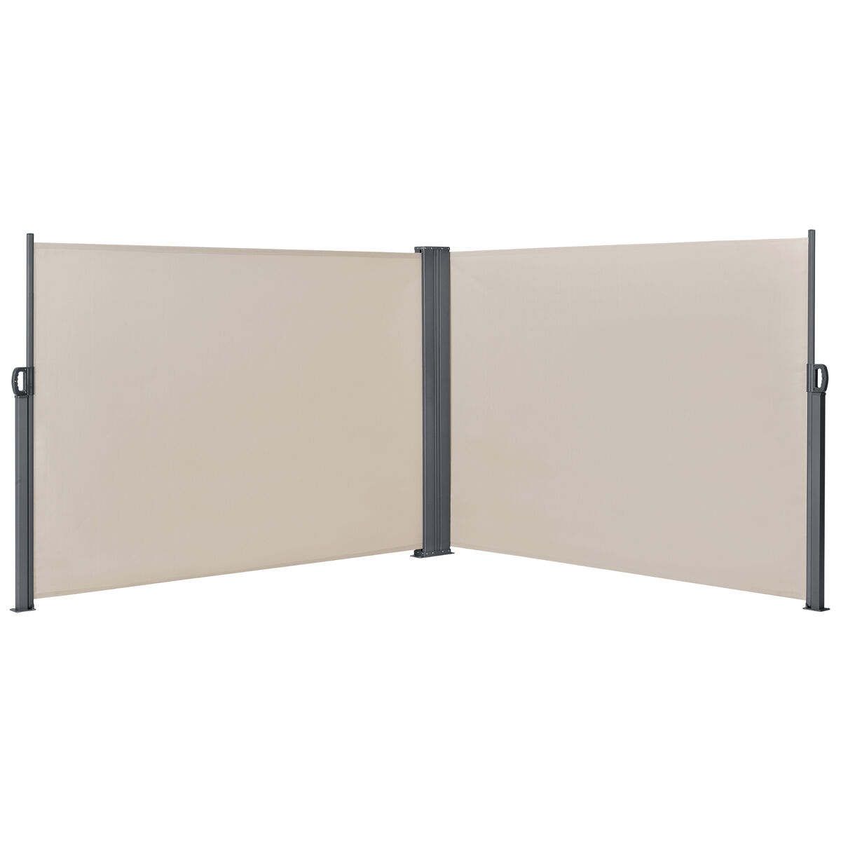 Toldo duplo lateral Alcazaba - exterior - aço e poliéster 300x300