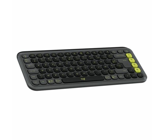 Clavier sans fil logitech pop icon keys gris escuro azerty