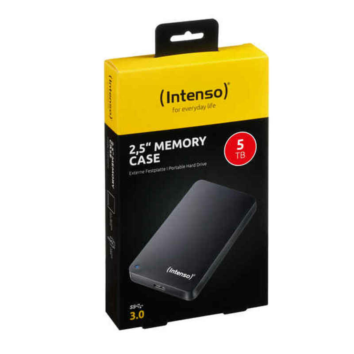 Disco duro externo intenso memory case 2,5" 5tb