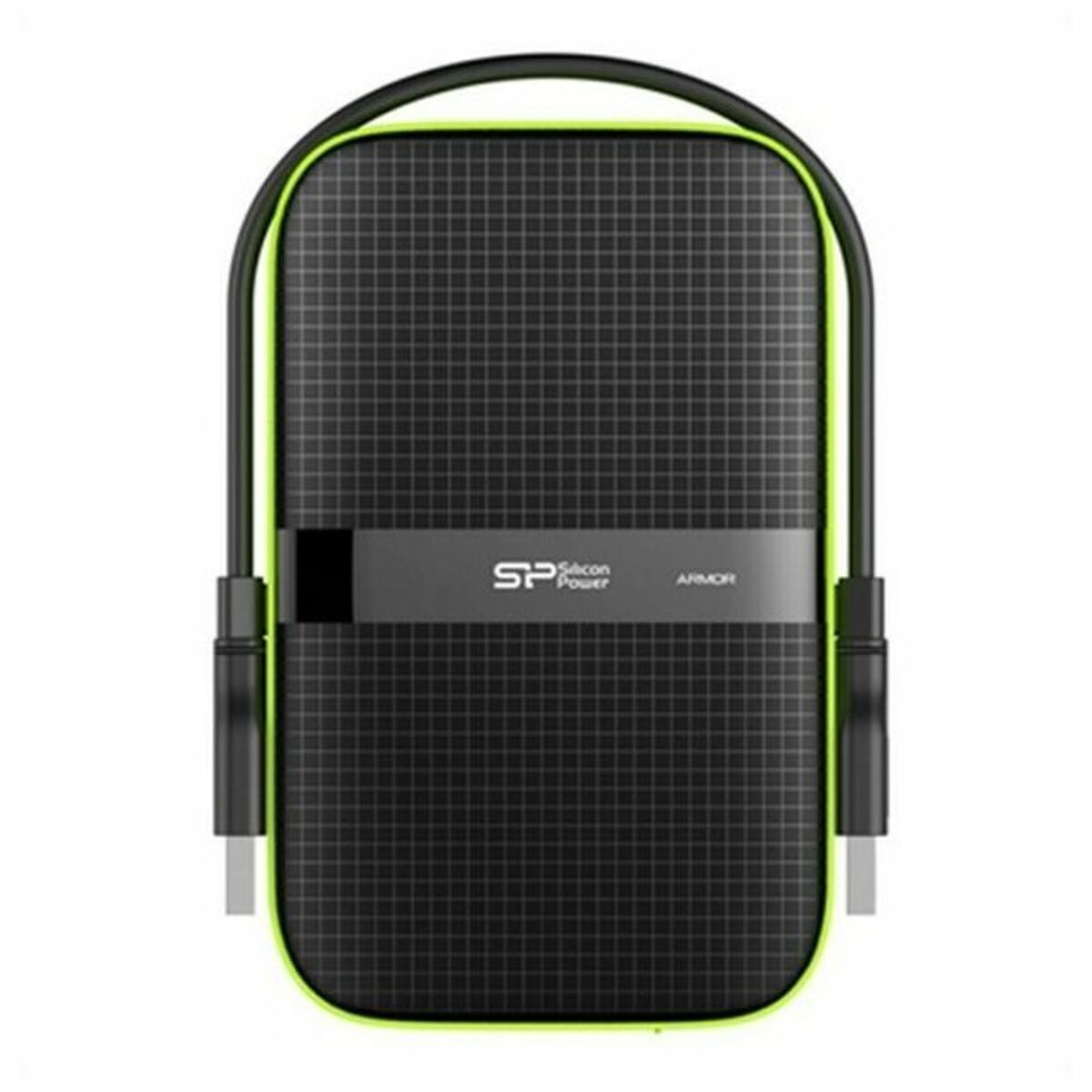 Disco duro externo silicon power a60 2.5" usb 3.0 2 tb anti-shock waterproof noir