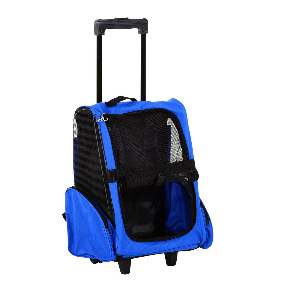 Transportadora Animais de Estimação Tela Oxford e Aço PawHut