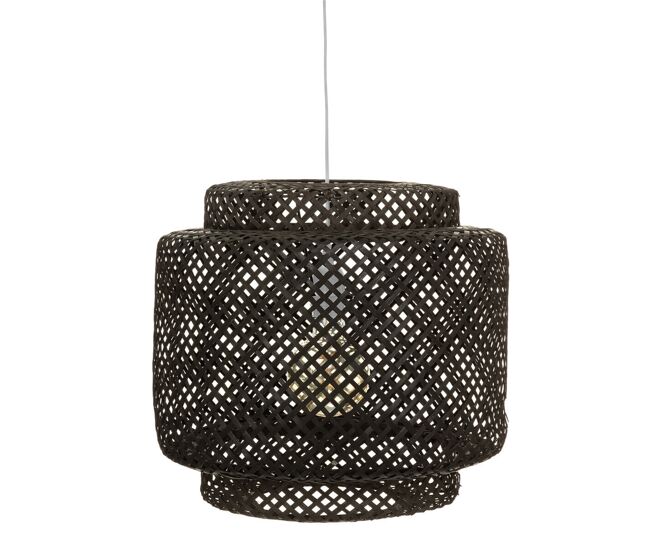 Candeeiro suspenso well home 'liby' em bambu