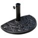 Base Chapéu de Sol Resina e Aço Outsunny Base Chapéu de Sol Resina e Aço Outsunny Multicor
