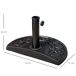 Base Chapéu de Sol Resina e Aço Outsunny Base Chapéu de Sol Resina e Aço Outsunny Multicor