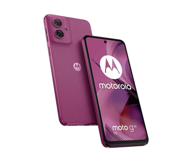 Smartphone motorola moto g55 5g 6,5" octa core 8 gb 256 gb violeta