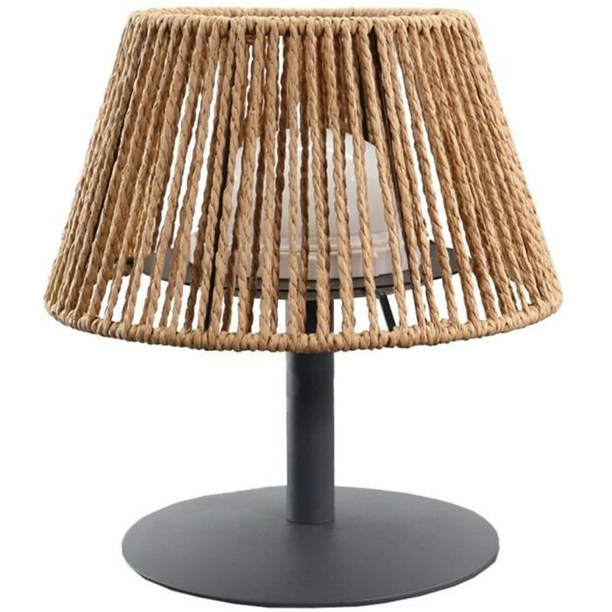 Lâmpada de led lumisky standy mini raffy castanho plástico