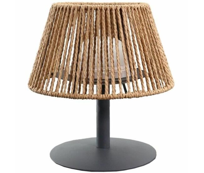Lâmpada de led lumisky standy mini raffy castanho plástico