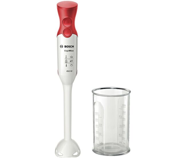 Batedora de mão bosch msm64010 branco vermelho 450 w
