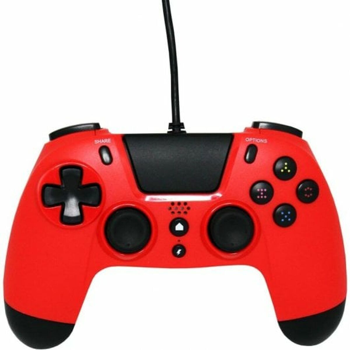 Comando gaming gioteck vx4ps4-43-mu vermelho bluetooth pc