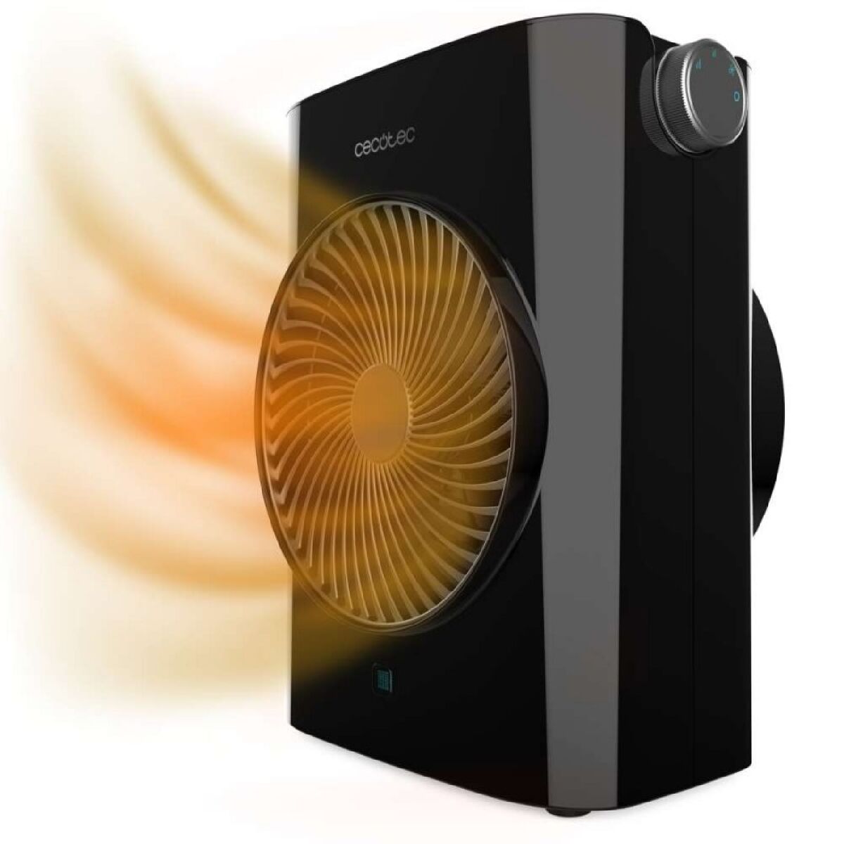 Cecotec termoventilador de 2000 w, 2 níveis de potência e 3 modos de funcionamento.