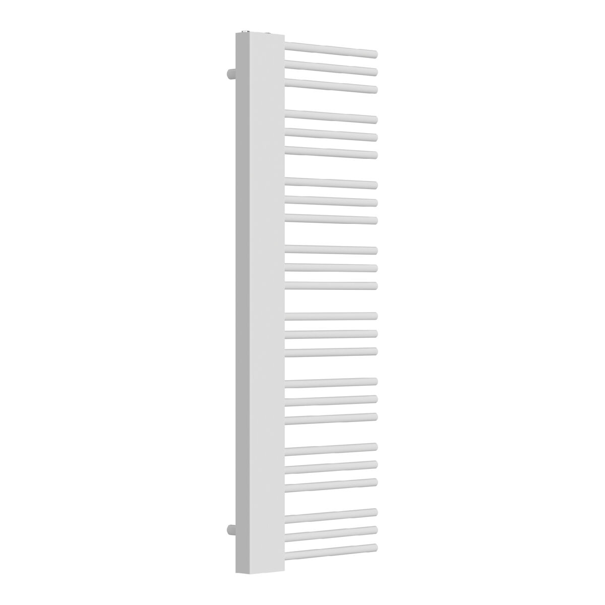 Radiador toalheiro de parede kviteseid 24 tubos 558 w aço 146x45 cm - branco [neu.haus]
