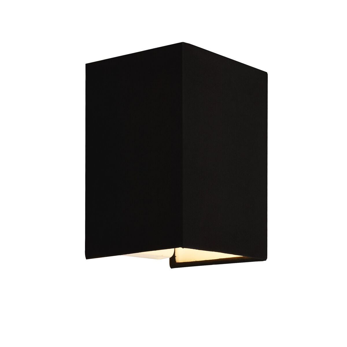 Candeeiro de parede schwerin - 20 x 16 x 13 cm - design moderno - tecido - preto [lux.pro].