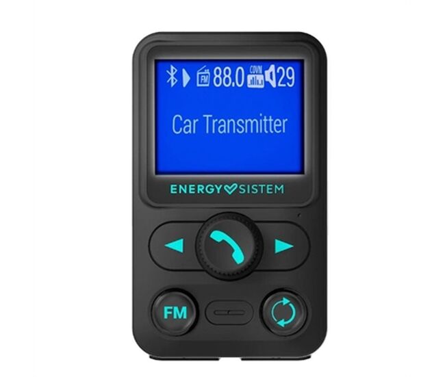 Reprodutor mp4 energy sistem car transmitter fm xtra 1,4" bluetooth preto