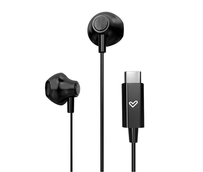 Écouteurs de botão energy sistem easypods type c space noir usb-c