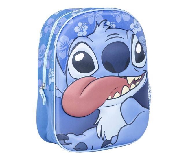 Mochila infantil stitch 3d