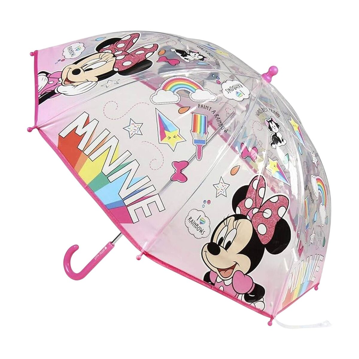 Guarda-chuva manual poe minnie