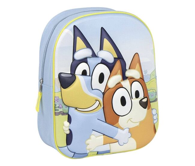 Mochila infantil bluey modelo 3d