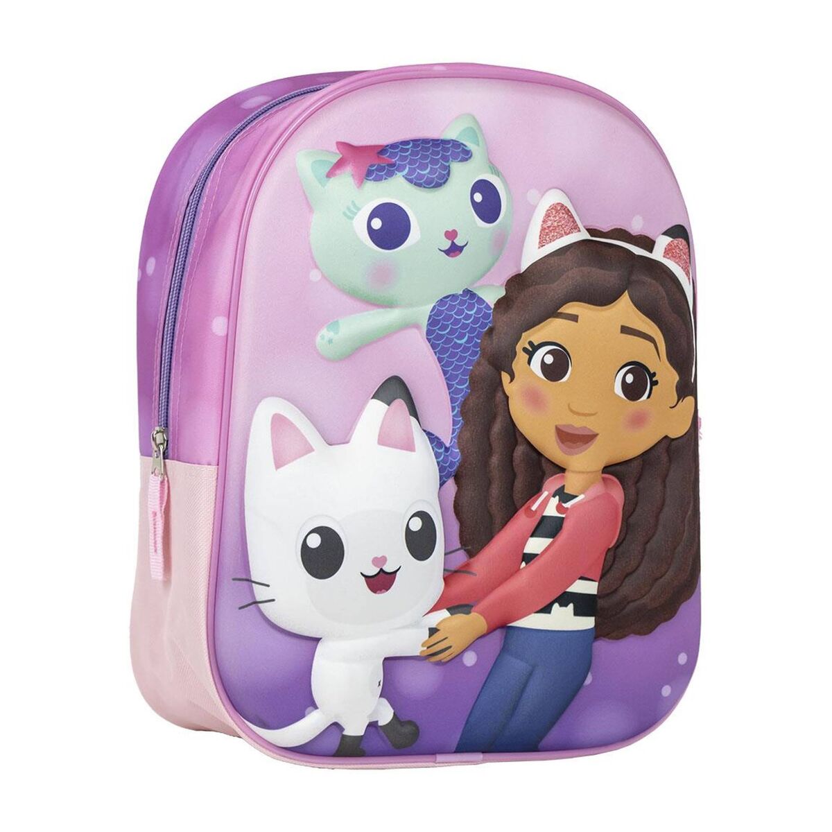MOCHILA INFANTIL 3D CASA DE BONECAS DE GABBY