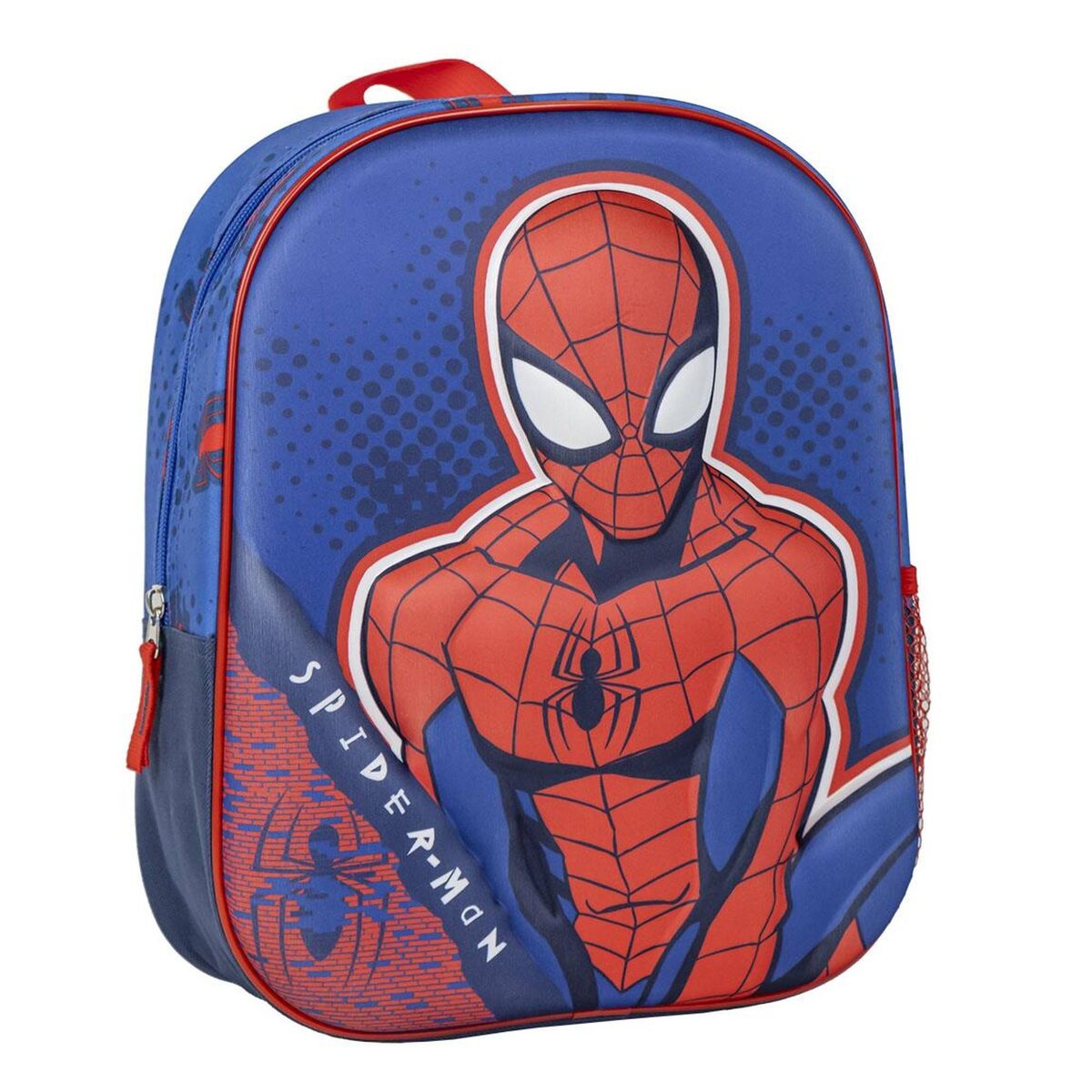 Mochila infantil homem-aranha modelo 3d