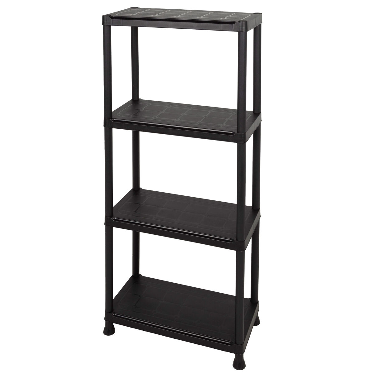 Curver Estante de plástico resistente 4 prateleiras