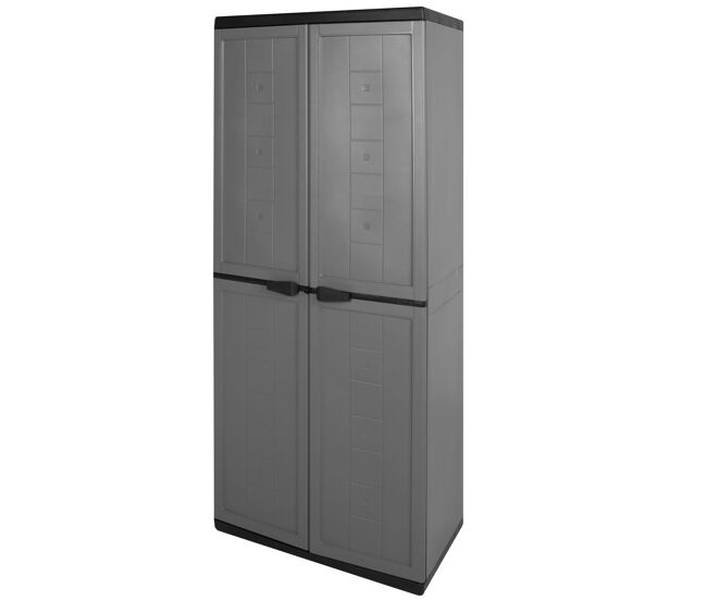 Curver armário alto em resina 3 prateleiras 68x39x166 cm