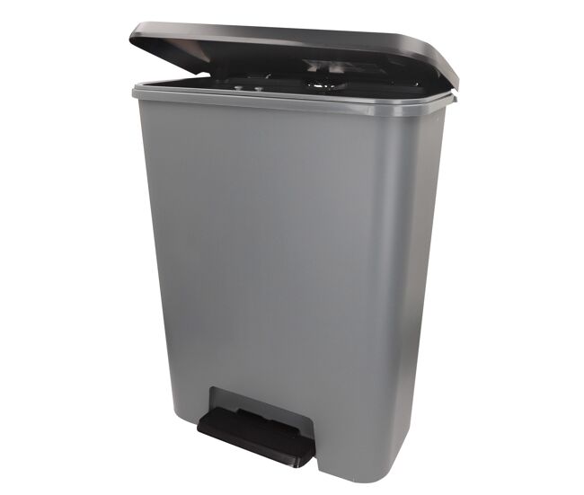Curver caixote do lixo compatta 50l cinzento