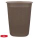 Curver Cesto para roupa suja Filo 55L com tampa Curver Cesto para roupa suja Filo 55L com tampa Castanho