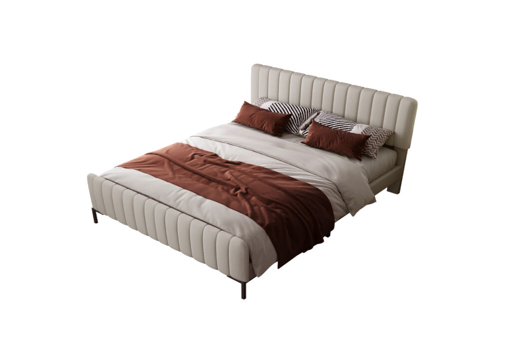 Cama de casal de linho 185x209