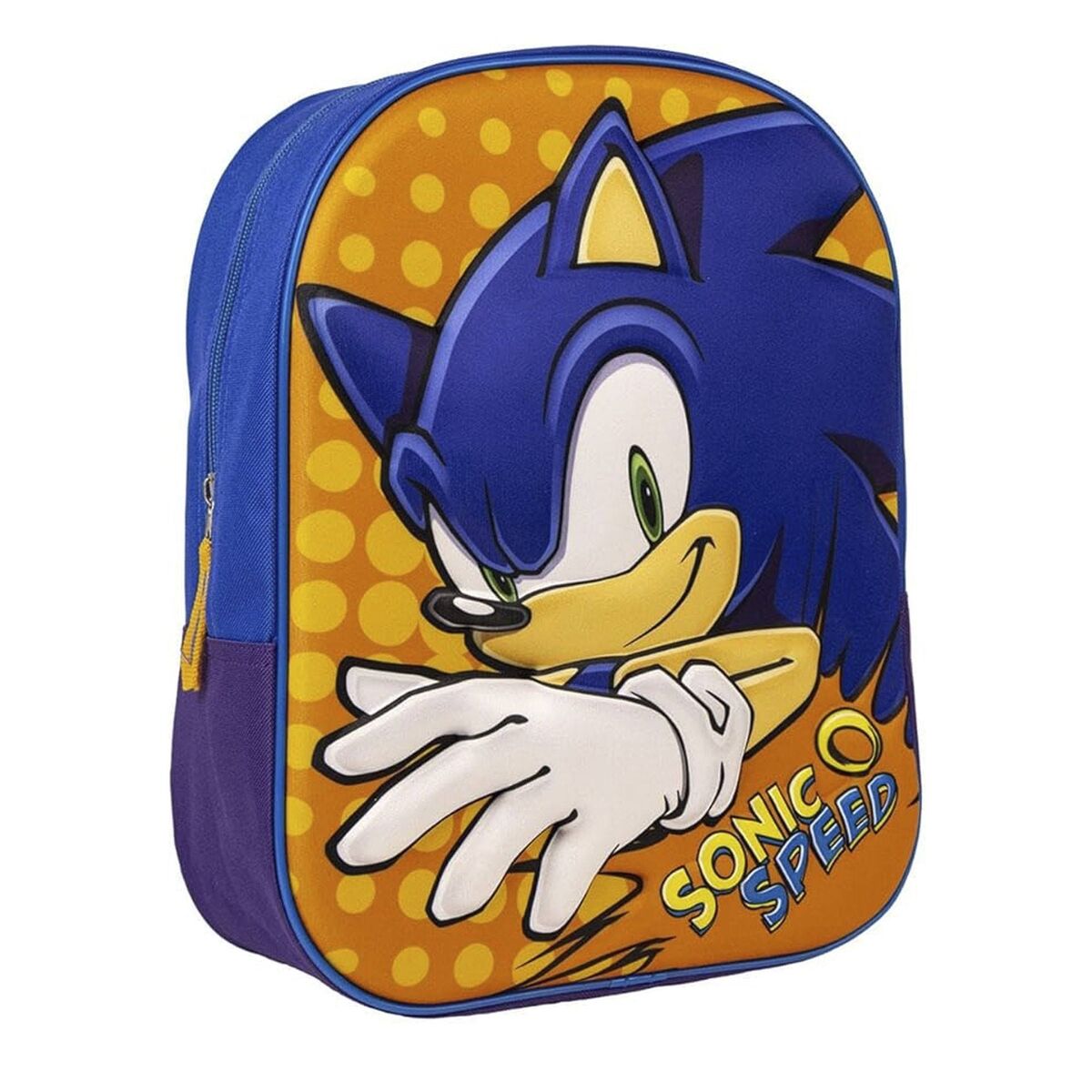 MOCHILA INFANTIL SONIC 3D