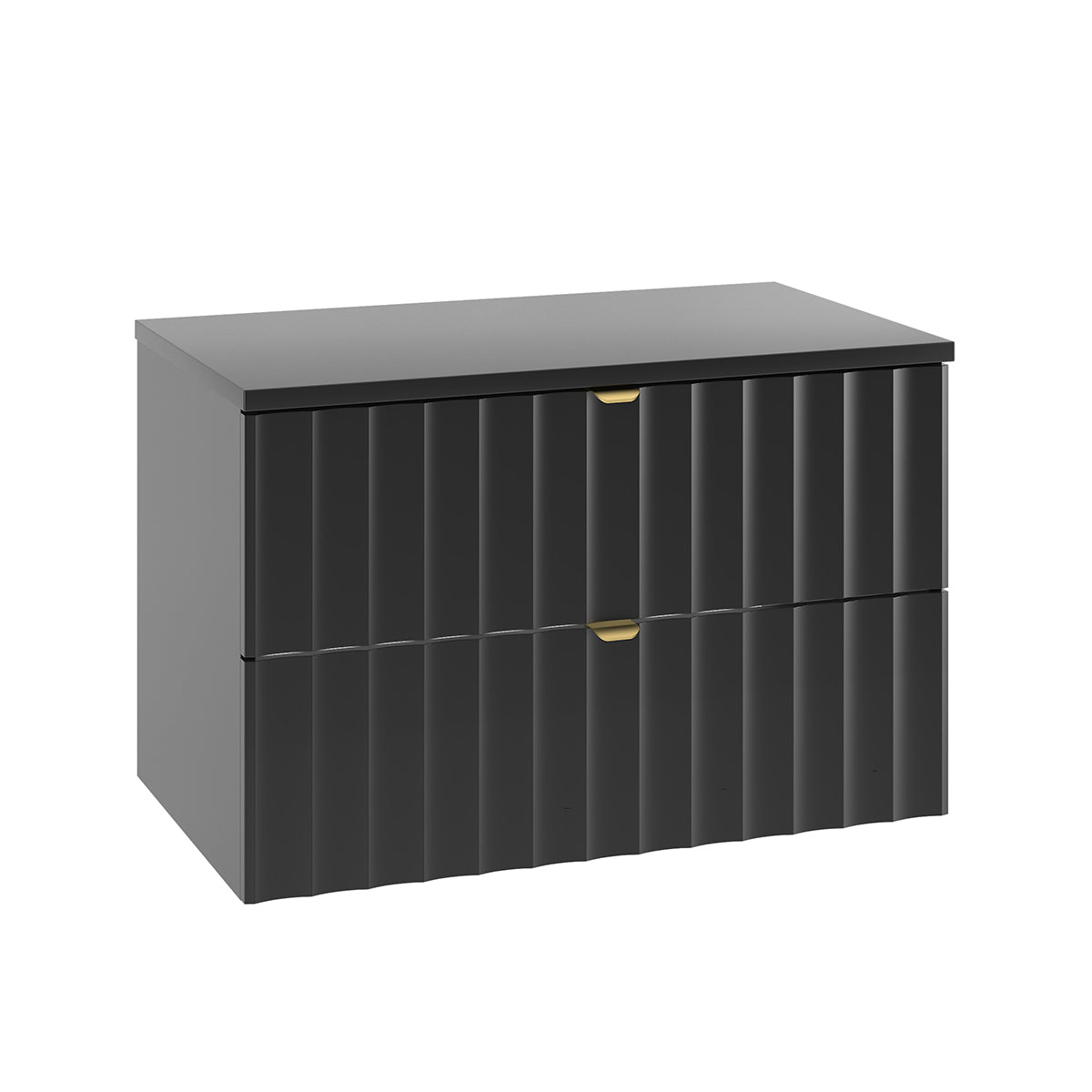 Móvel de toucador 80 cm lexa preto