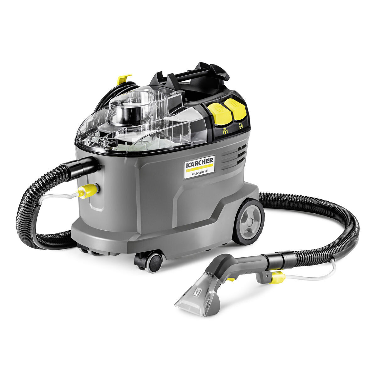 Aspirador kärcher puzzi 8/1 amarelo preto cinzento 1200 w
