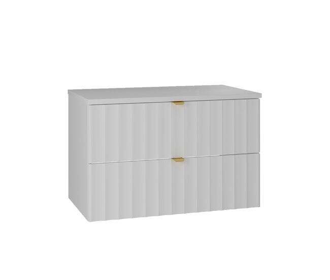 Móvel de lavatório de 80 cm lexa white