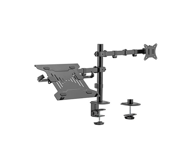 Suporte de mesa para ecrã gembird ma-da-03 17" 32"