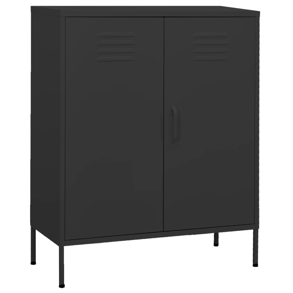 Vidaxl armário de arrumação aço 80x35x101,5 cm antracite