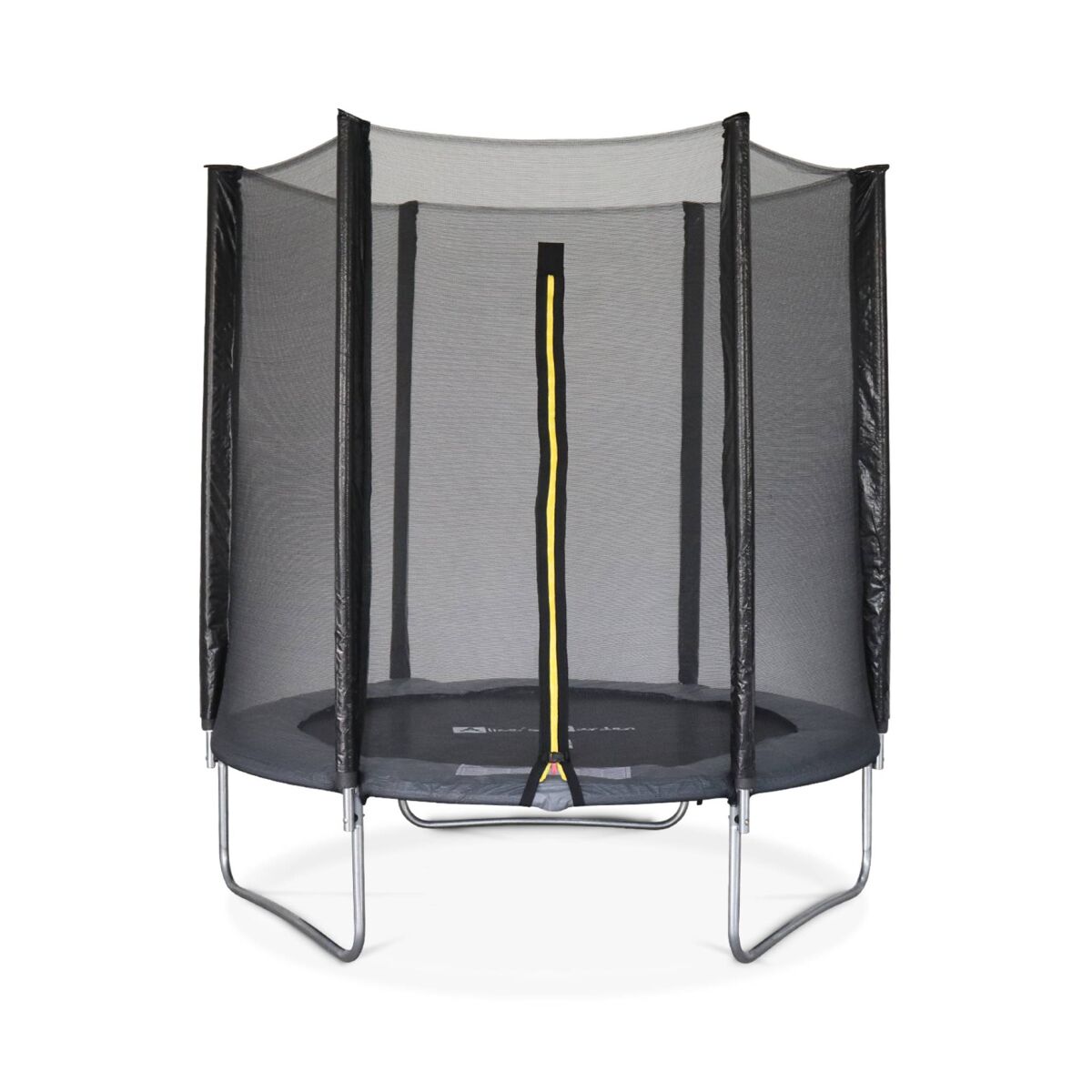 Trampolim 180cm rede de proteção, cassiopeia, cinza, 183x183x54 cm