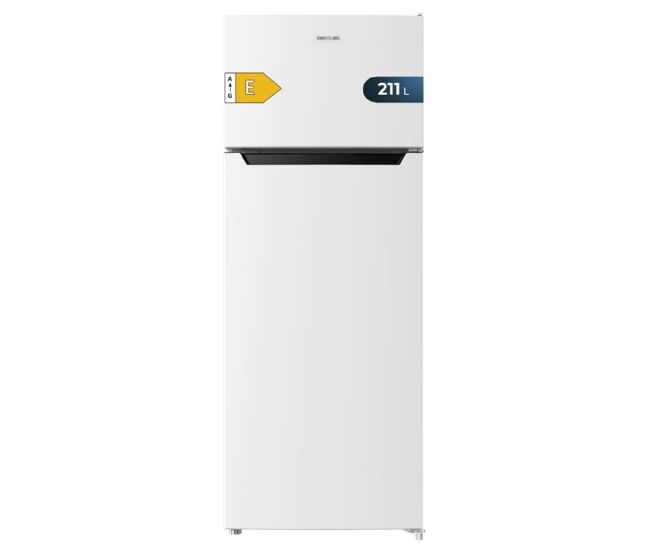 Frigorífico combinado cecotec bolero coolmarket 2d 211 branco