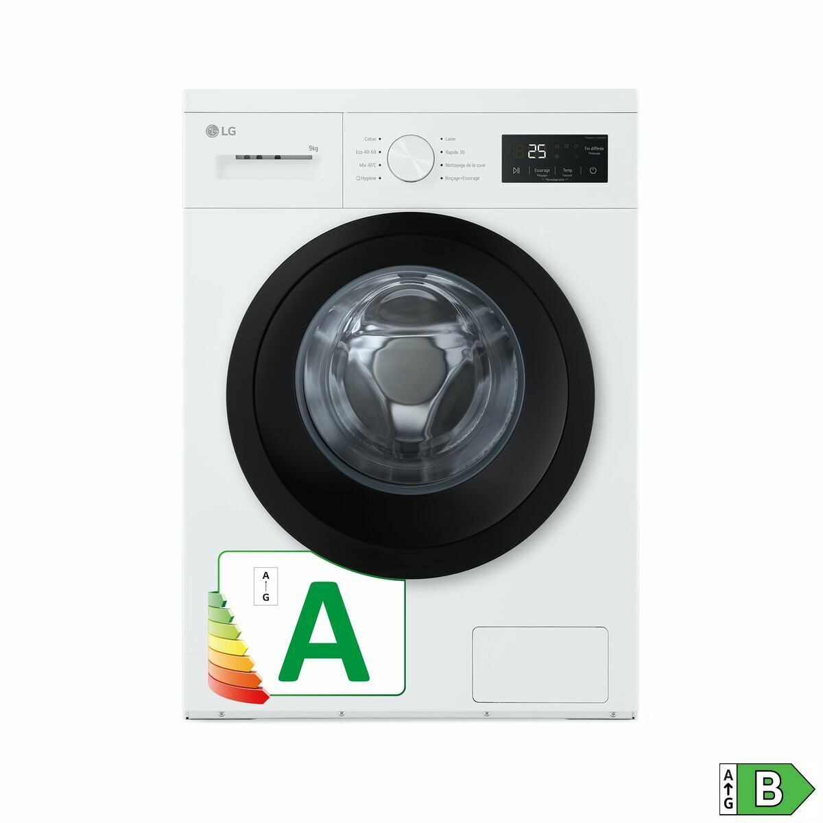 Máquina de lavar lg f4a1009nwk.abwqces 9 kg