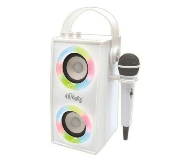 Altifalante portable iparty lexibook btp180z bluetooth blanc