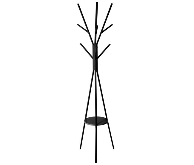 Cabide auxiliar metal noir 9 cabides 180 cm