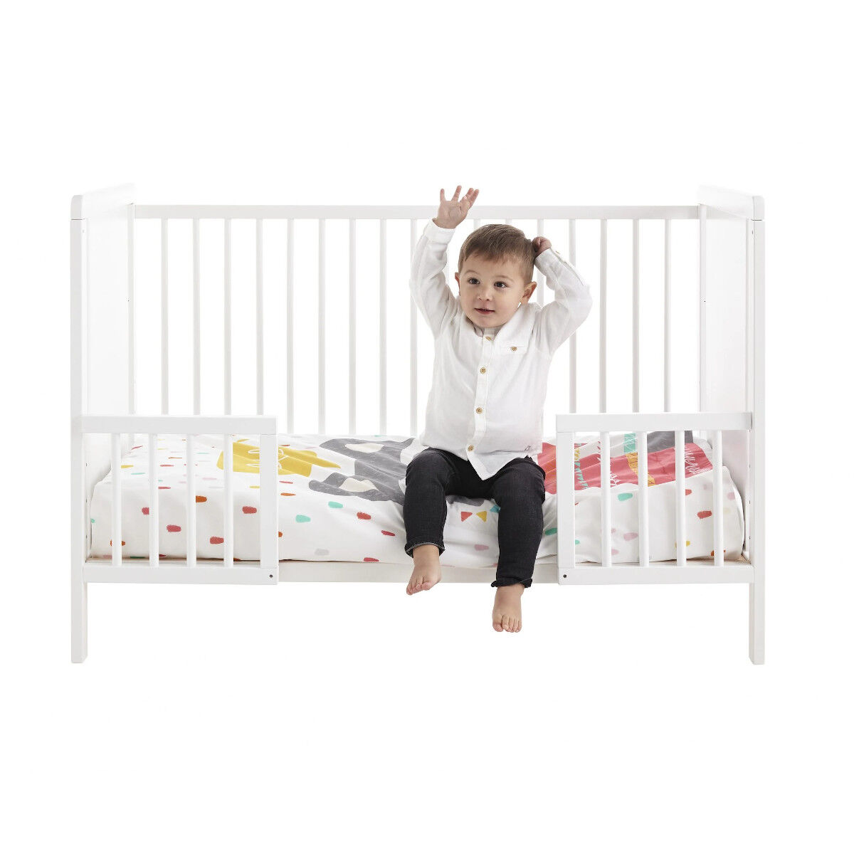 Grades para berços co-sleeping que podem ser convertidas em camas